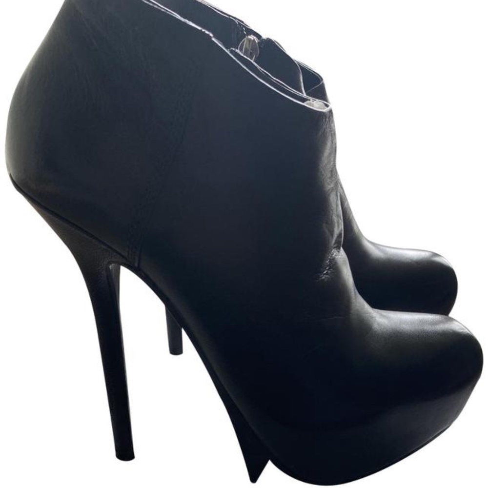Camilla Skovgaard Black Napa Leather Boots/Booties